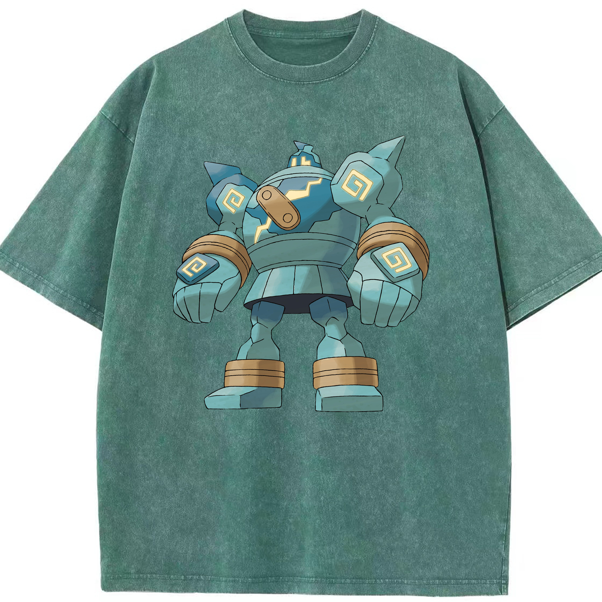 （画像用） ポケットモンスター Pokémon 綿100% ヴィンテージ風 半袖Tシャツ（フロントプリント）